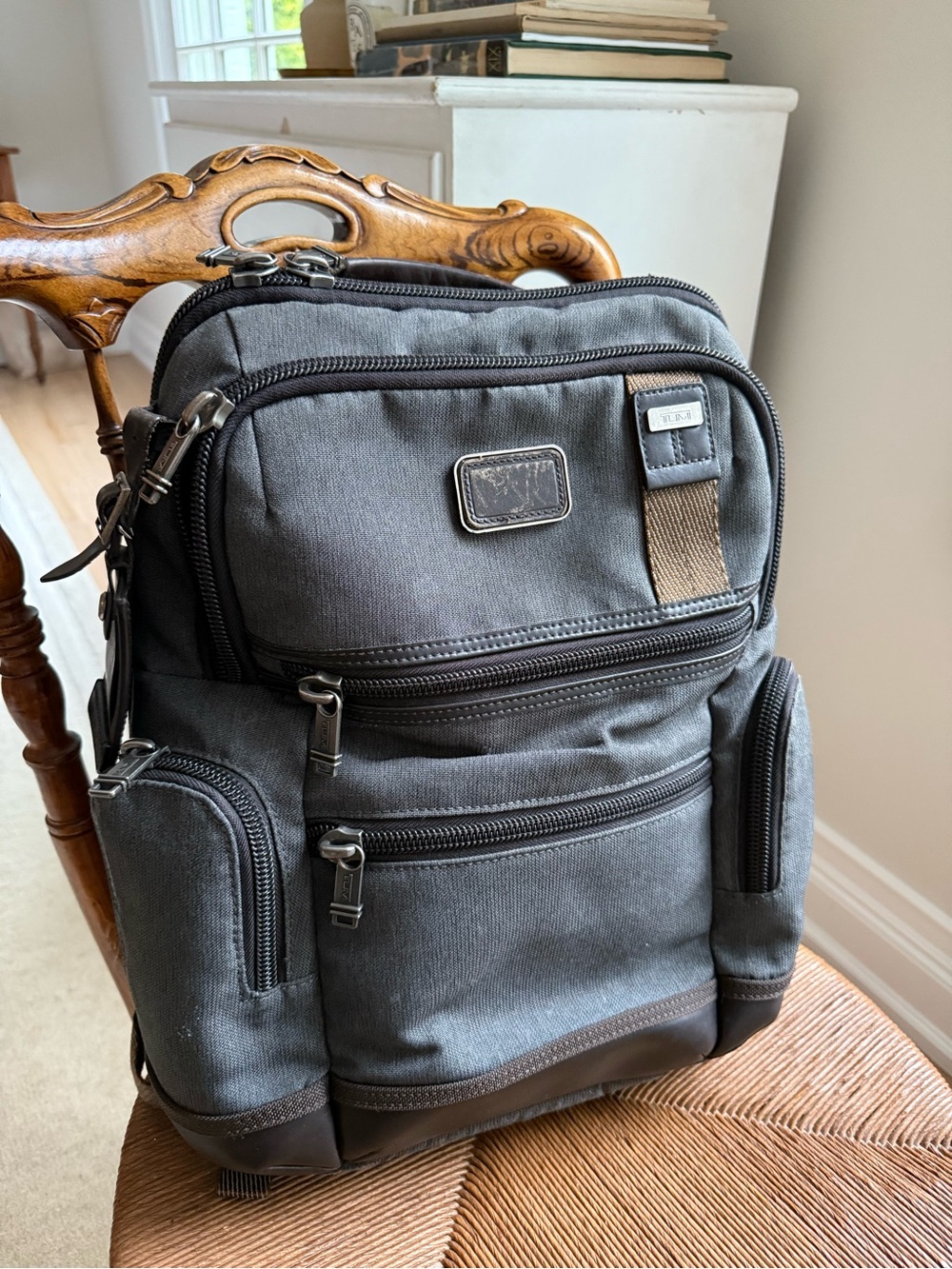 Tumi men’s Alpha Bravo Knox backpack